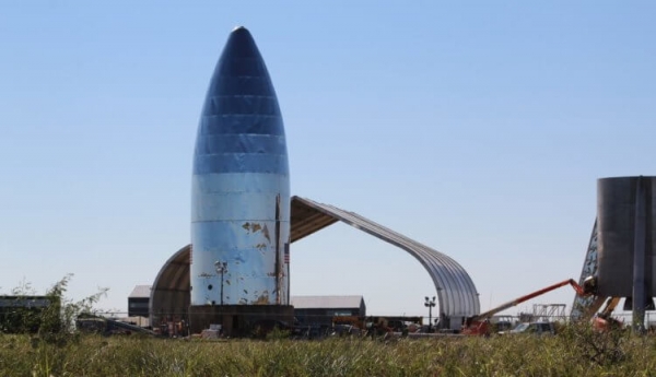 SpaceX стоит второй прототип космического корабля Starship во Флориде