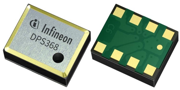 Infineon приступает к производству ультраминиатюрного датчика атмосферного давления, защищенного от воды, пыли и влаги